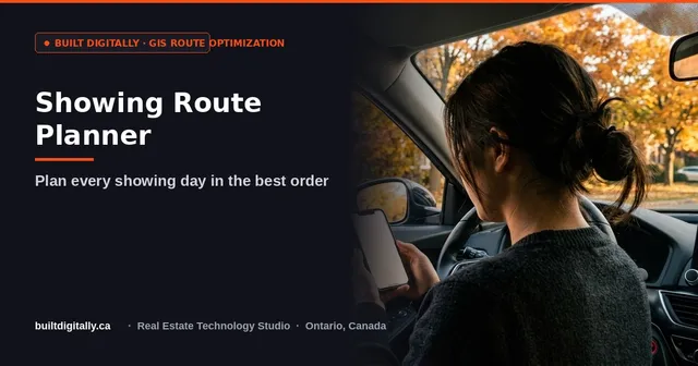 Showing Route Planner Showing Route Planner